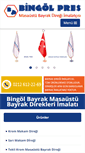 Mobile Screenshot of bingolbayrak.com